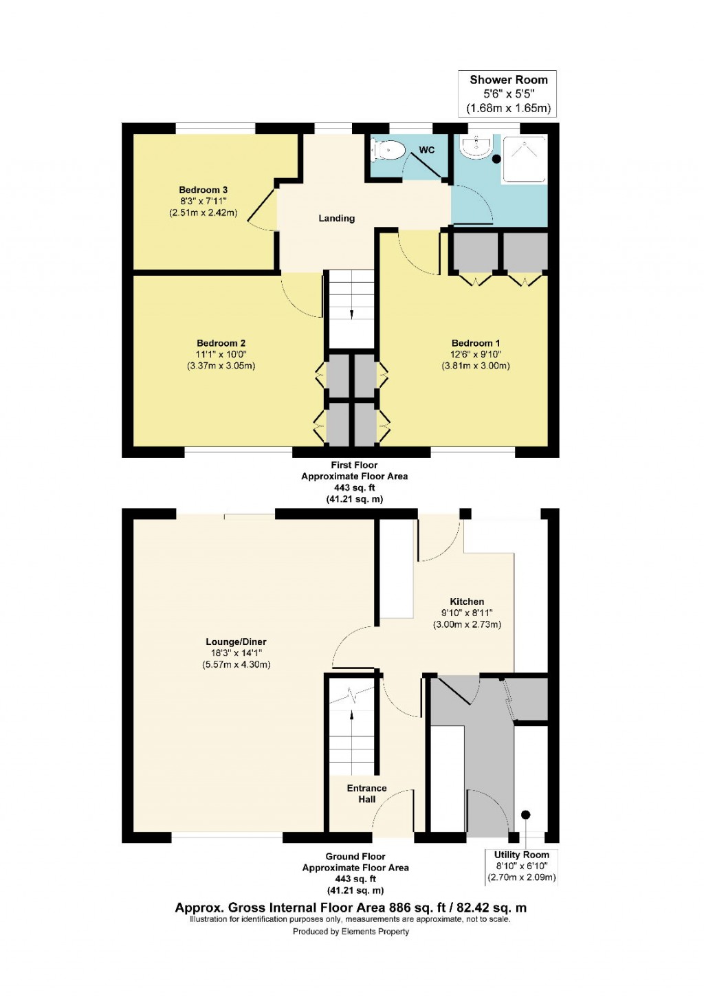 Floorplans For Briscoes Avenue, Hartcliffe, Bristol