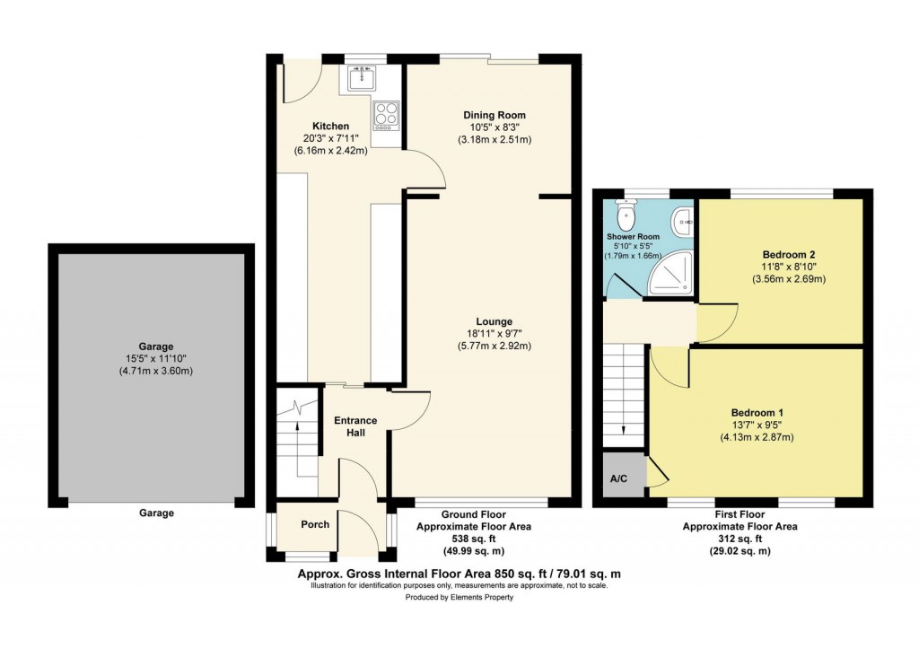 Floorplans For South Liberty Lane, Ashton Vale, Bristol