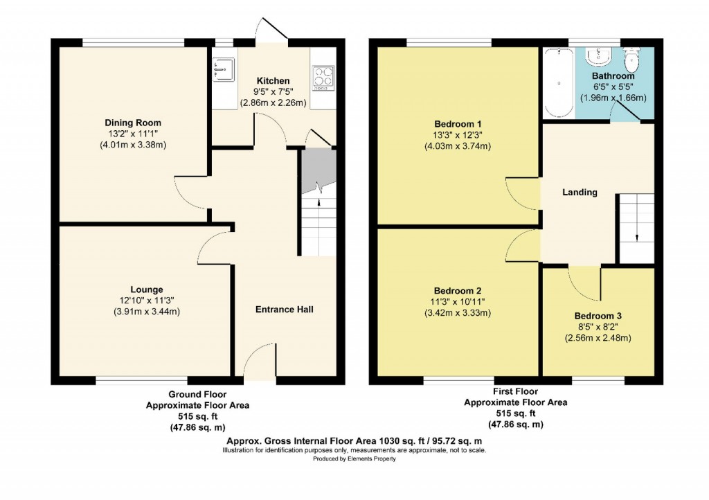 Floorplans For Brooklyn Road, Bedminster Down, Bristol