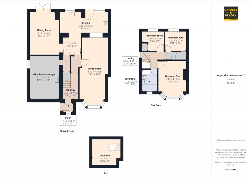 Floorplans For Headley Park Road, Headley Park, Bristol, BS13