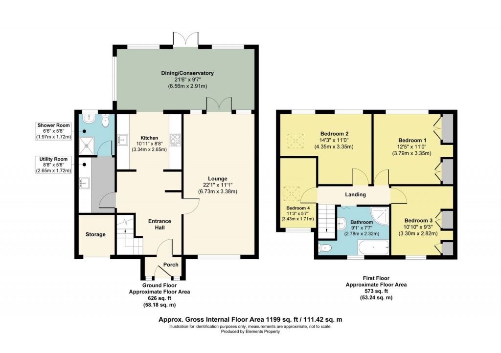 Floorplans For Frobisher Road, Ashton, Bristol