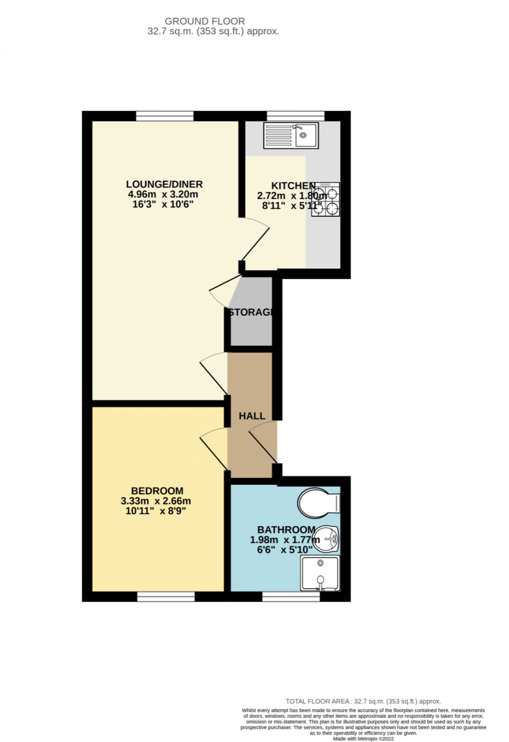 Floorplans For Badgers Walk, Brislington, Bristol
