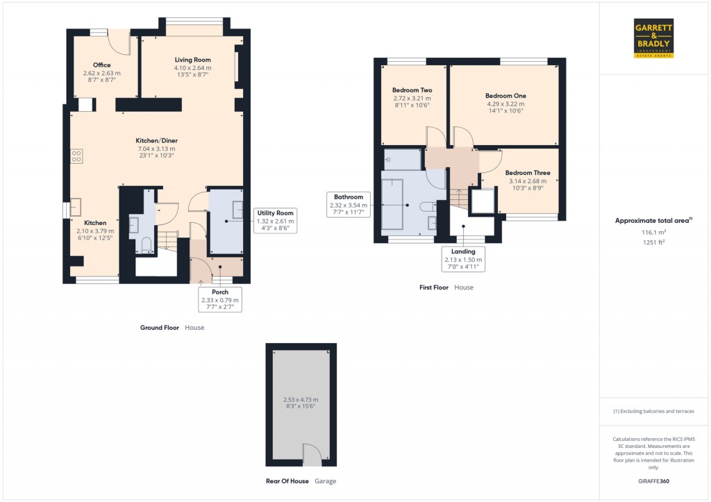 Floorplans For Tanorth Road, Whitchurch, Bristol