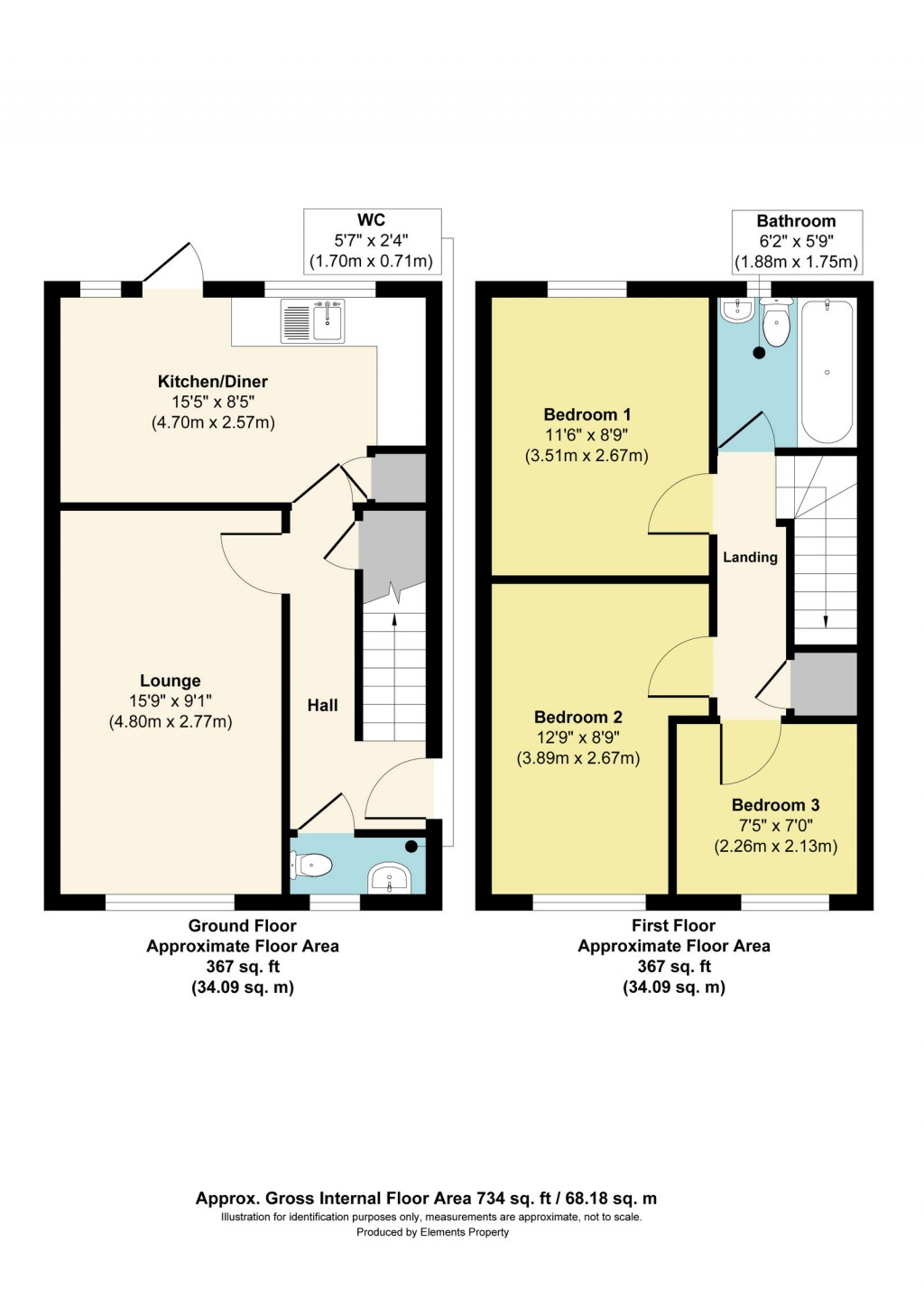 Floorplans For Turnbridge Close, Brentry, BS10 6SY