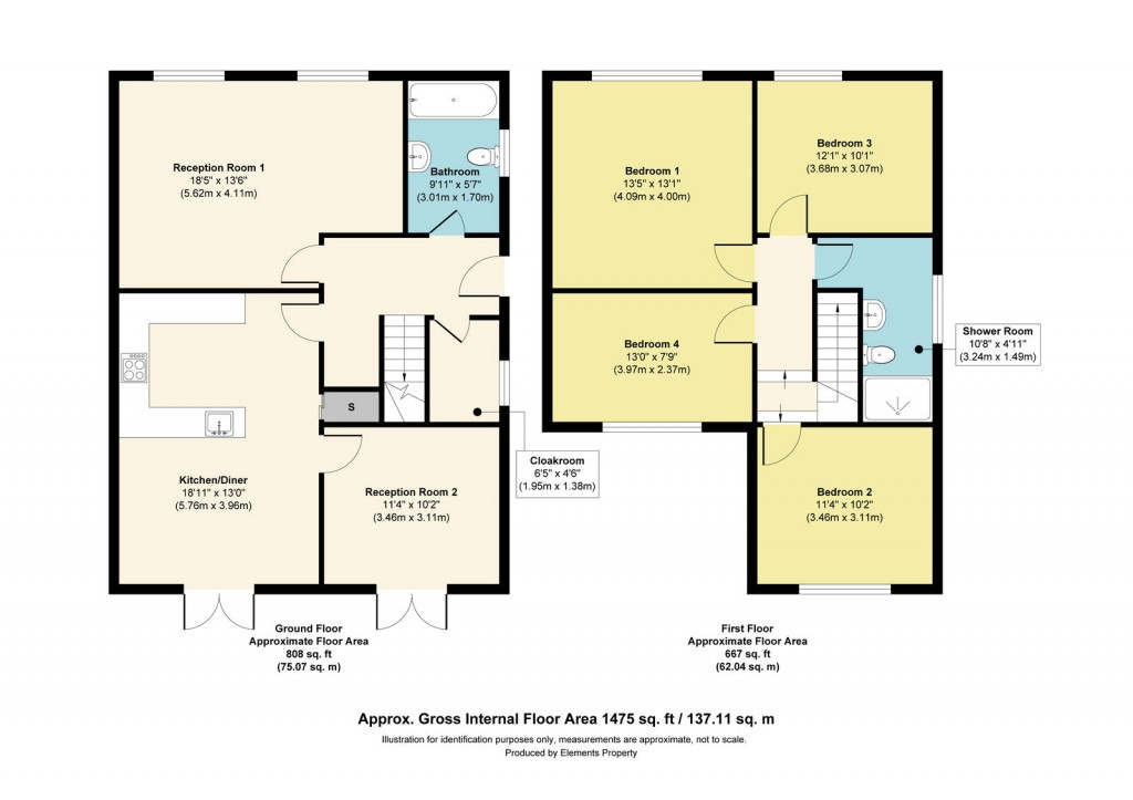 Floorplans For Crossways Road, Knowle Park, Bristol, BS4