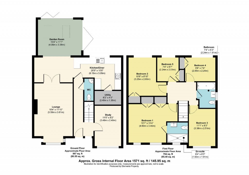 Floorplans For Heron Gardens, Portishead, Bristol, BS20