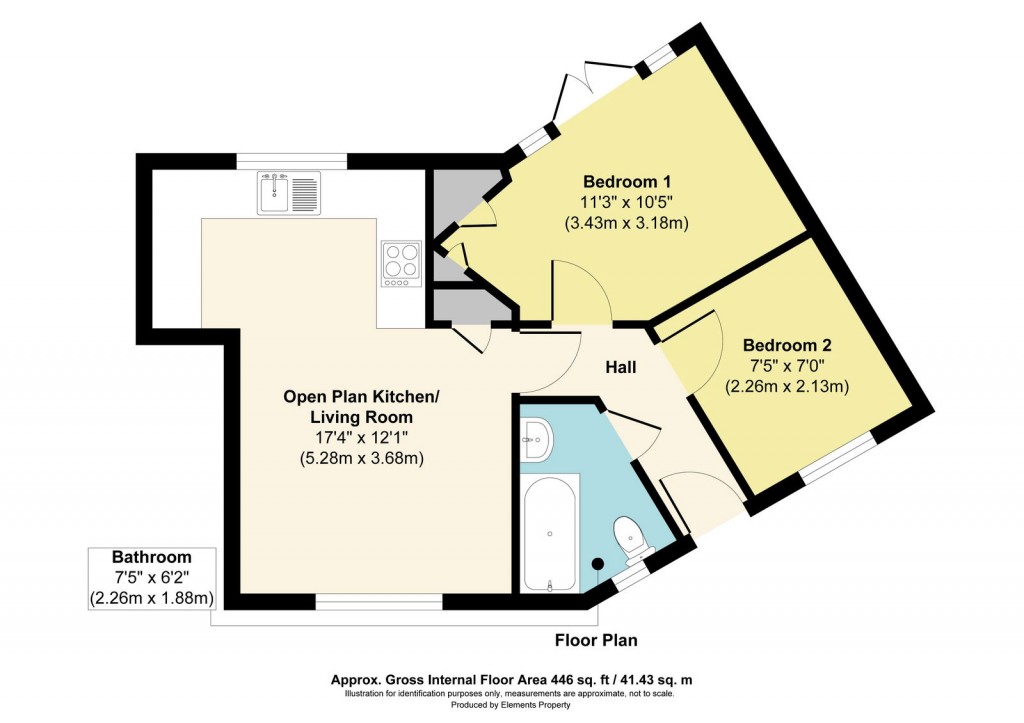 Floorplans For Eden Grove, Bristol, BS7
