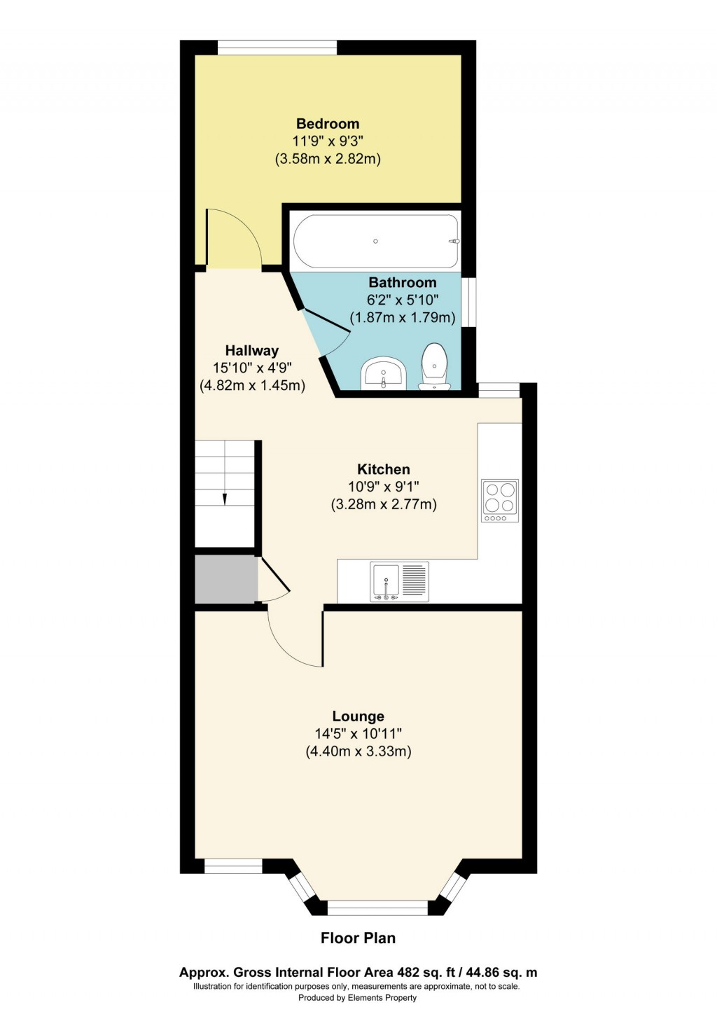 Floorplans For St. Johns Lane, Bedminster, Bristol, BS3