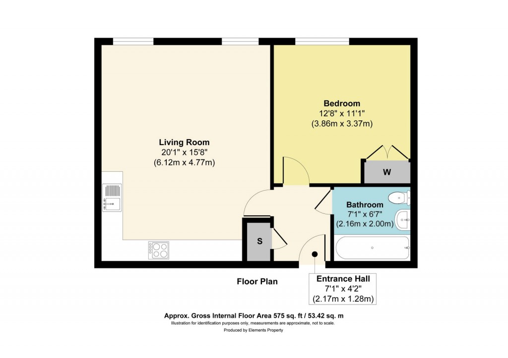 Floorplans For Ashton Rise, Ashton Vale, Bristol, BS3