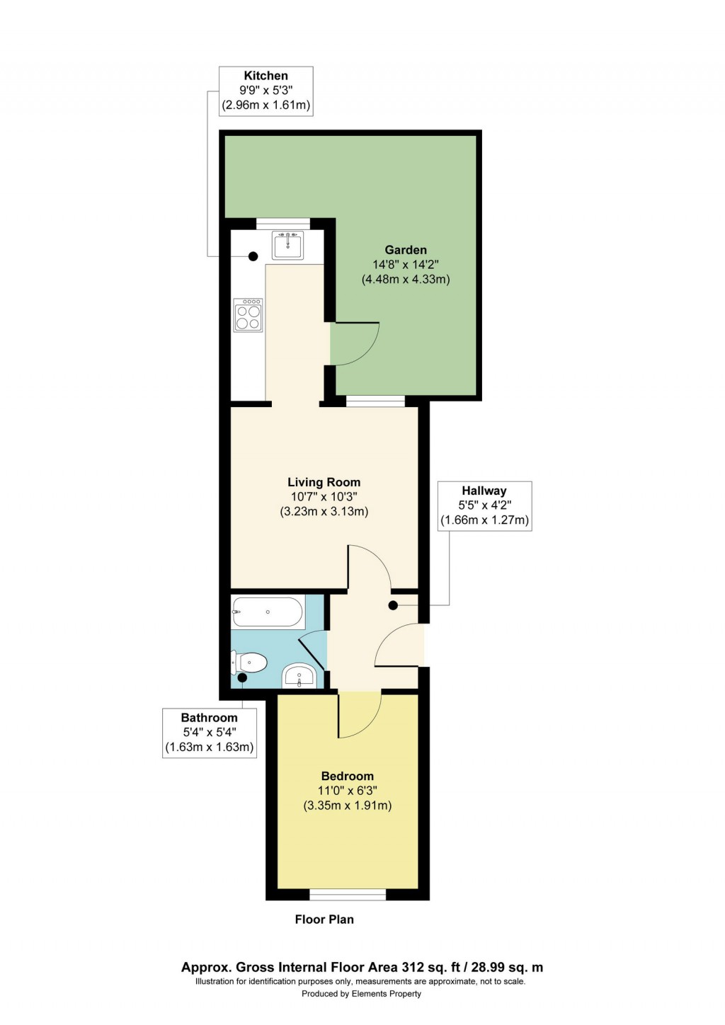 Floorplans For Edward Street, Eastville, Bristol, BS5