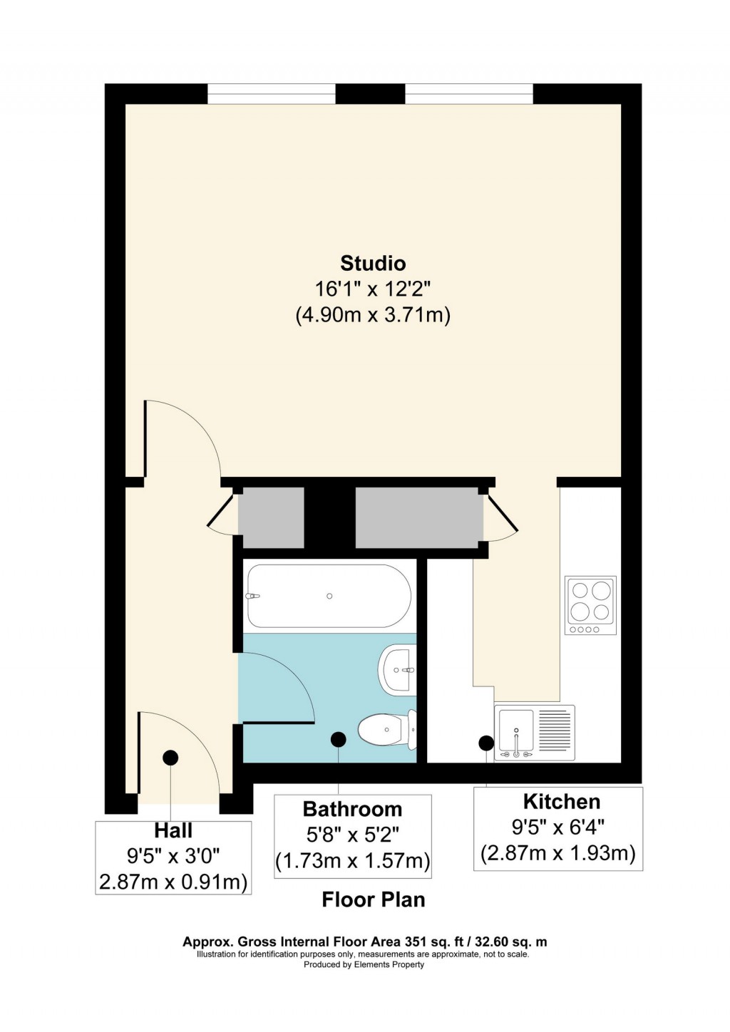 Floorplans For Jessop Court, Ferry Street, BS1