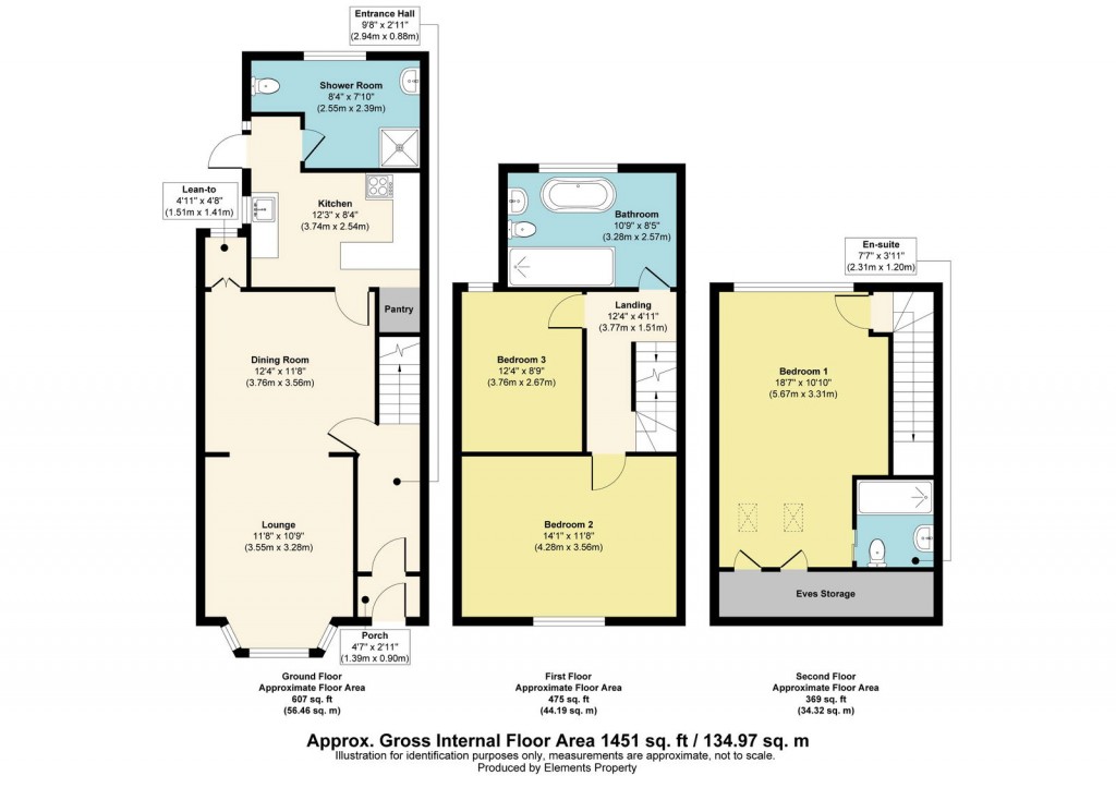Floorplans For Chessel Street, The Chessels, BS3