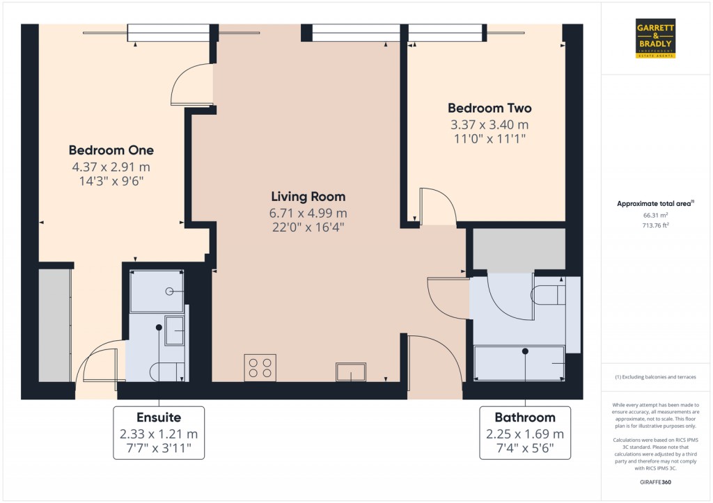 Floorplans For Copper Building, Lake Shore Drive, Bristol, BS13