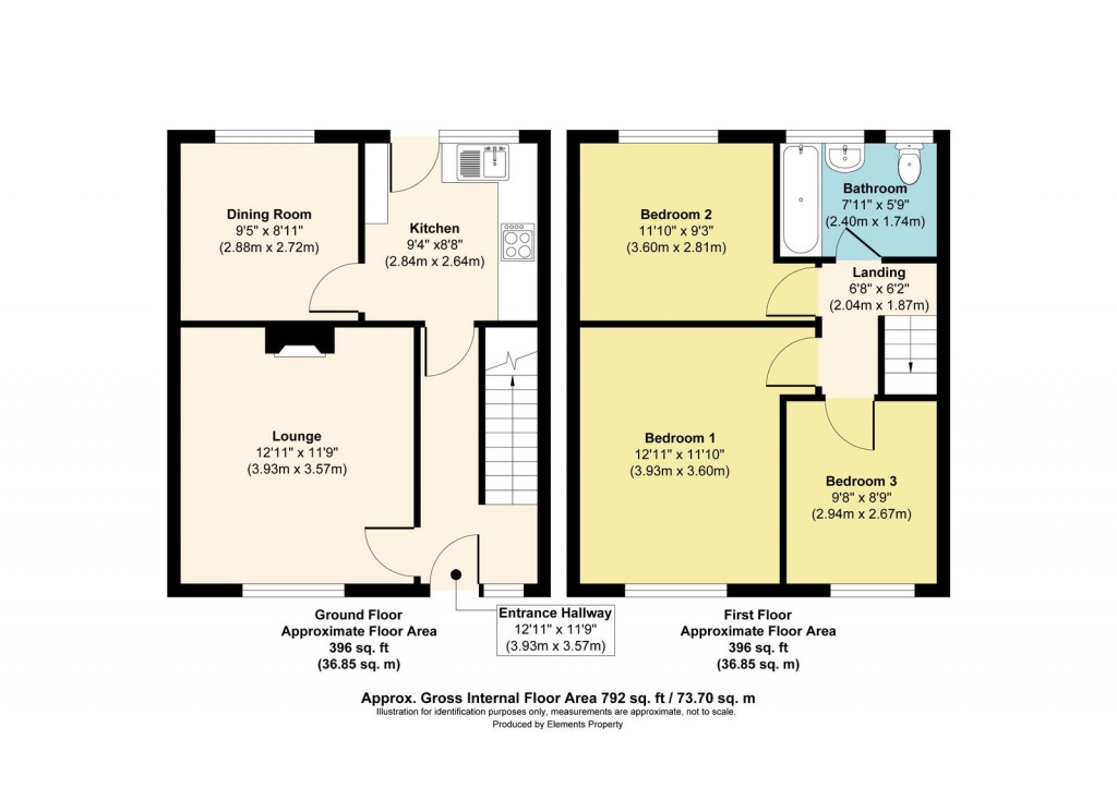 Floorplans For Ashland Road, BS13